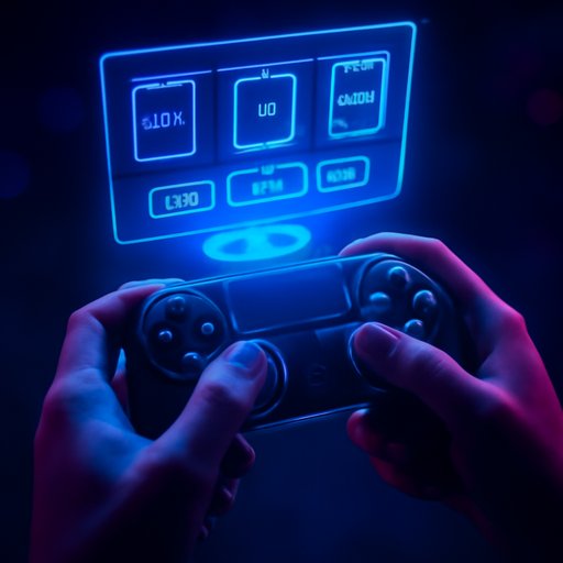 BD77 mobile hand on live game controls